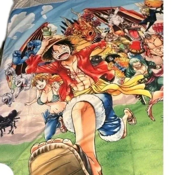 One Piece Crew Wall Hanging Tapestry 80" X 58" High Quality Graphics NEW 1044 - Picture 3 of 4